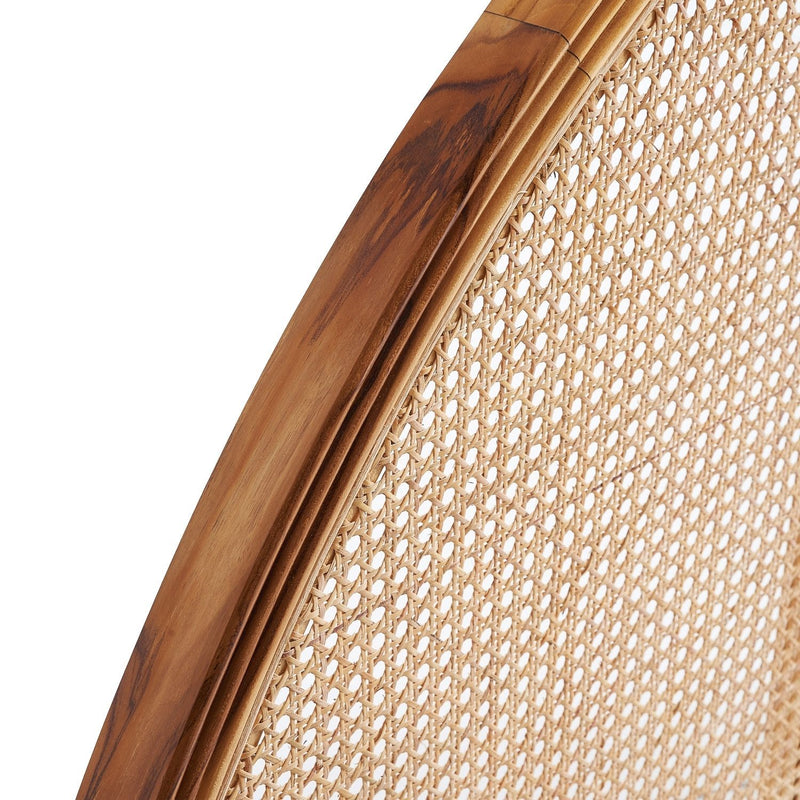 Woven Rattan Headboard, Natural Beauty & Sustainable Style.