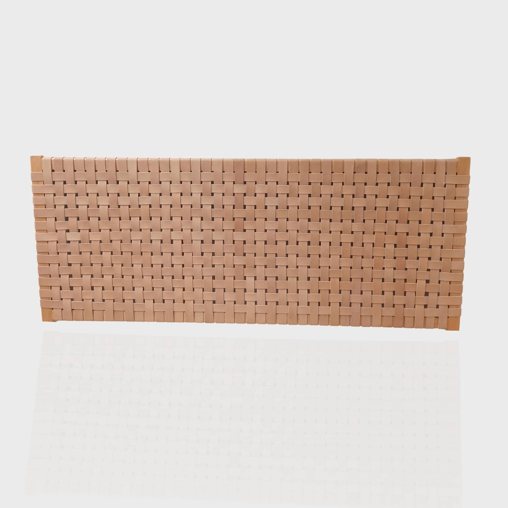 Hanging leather headboard queen and king size headboards