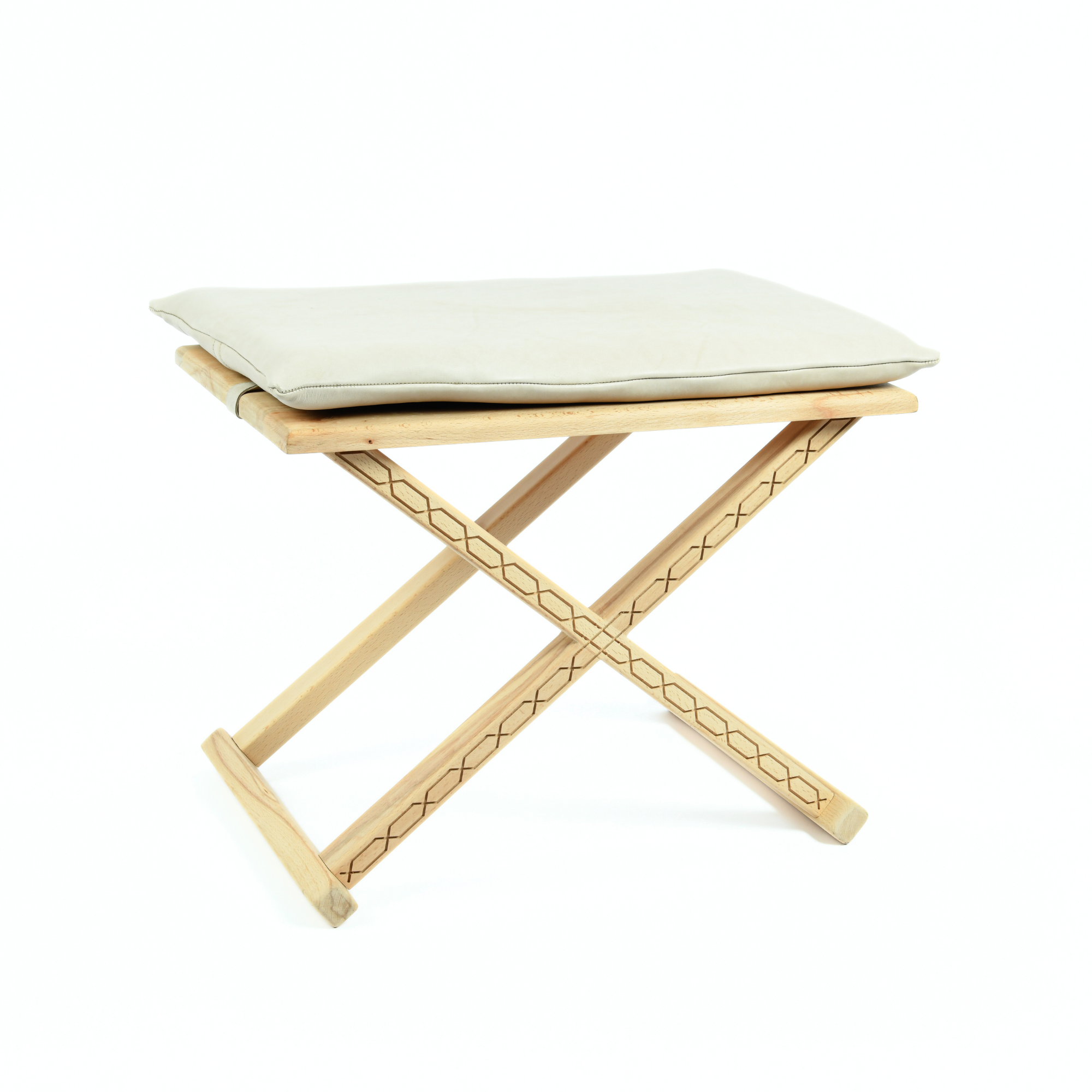 Handcrafted Mid Century-Modern X Stool & Coffee Table The Versatile 2-in-1 Solution