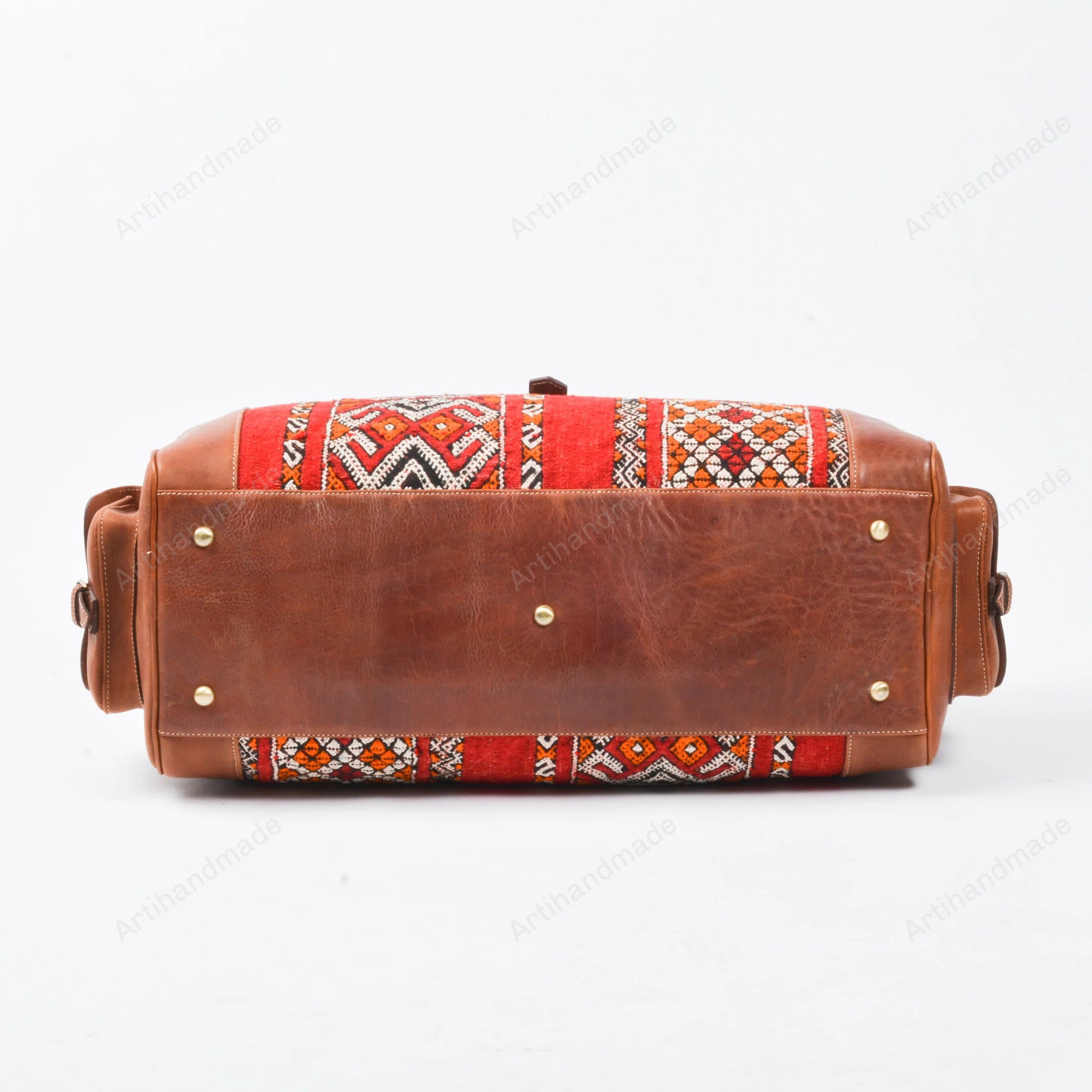Duffel Kilim Travel Bag - Brown