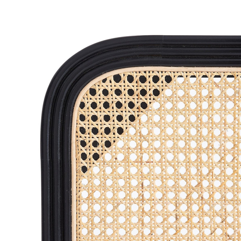 Artisan-Made Rattan Headboard: A Touch of Luxury.