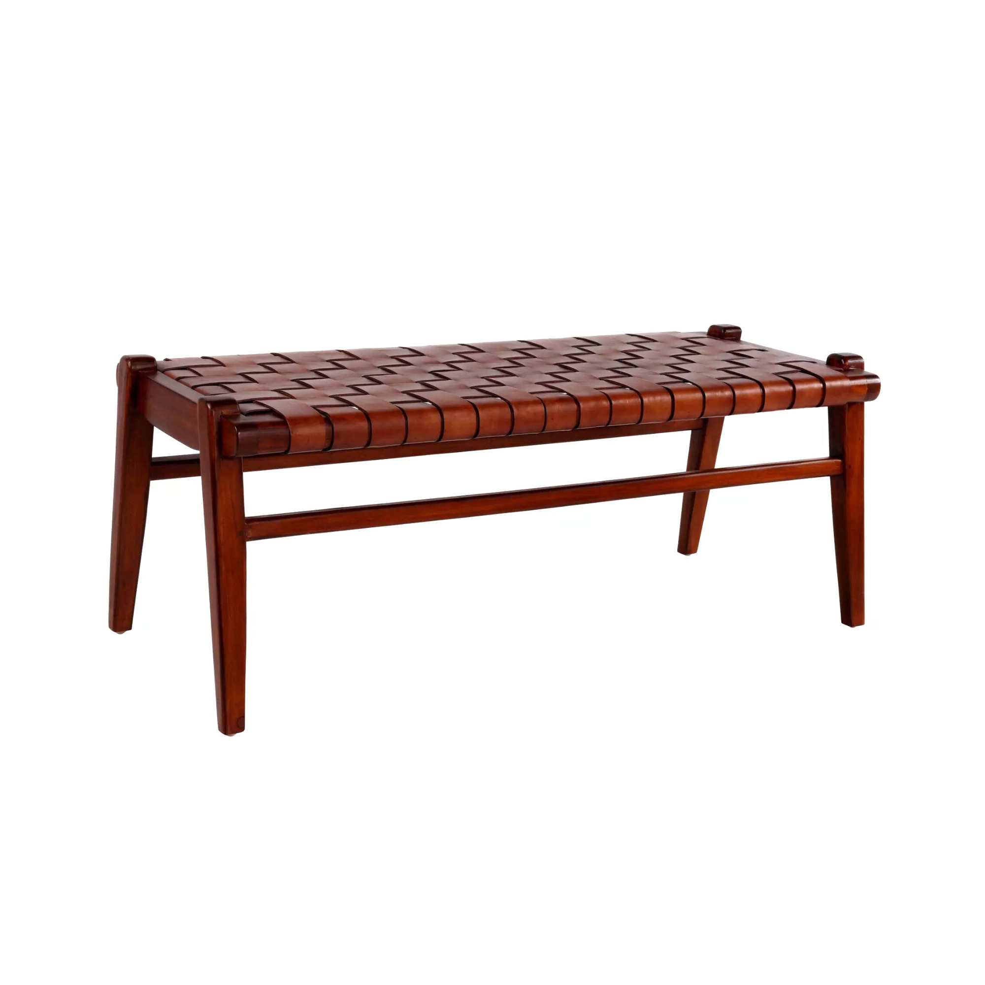 Einar Woven Leather Bench Saddle 