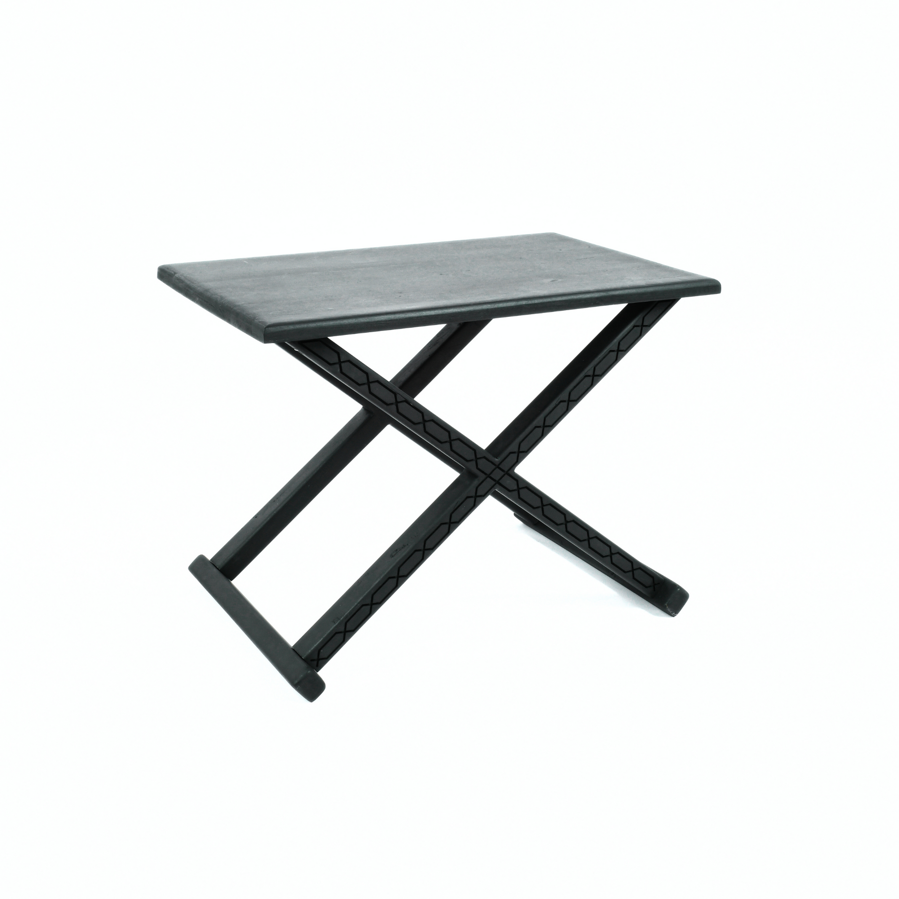 Handcrafted Black Multipurpose X Stool & CoffeeTable The Versatile 2-in-1 Solution