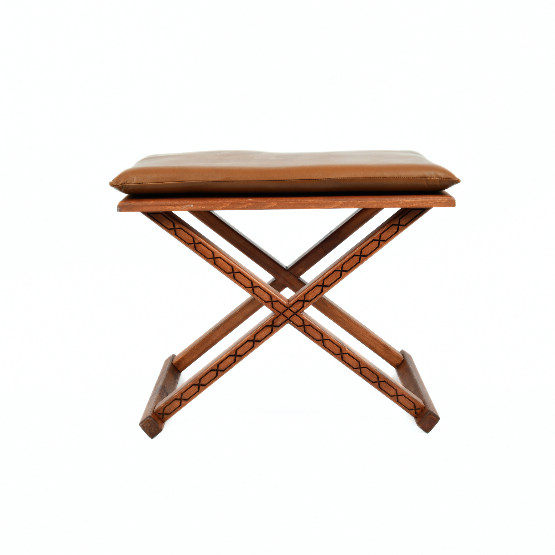 Handcrafted Mid Century-Modern X Stool & Coffee Table The Versatile 2-in-1 Solution