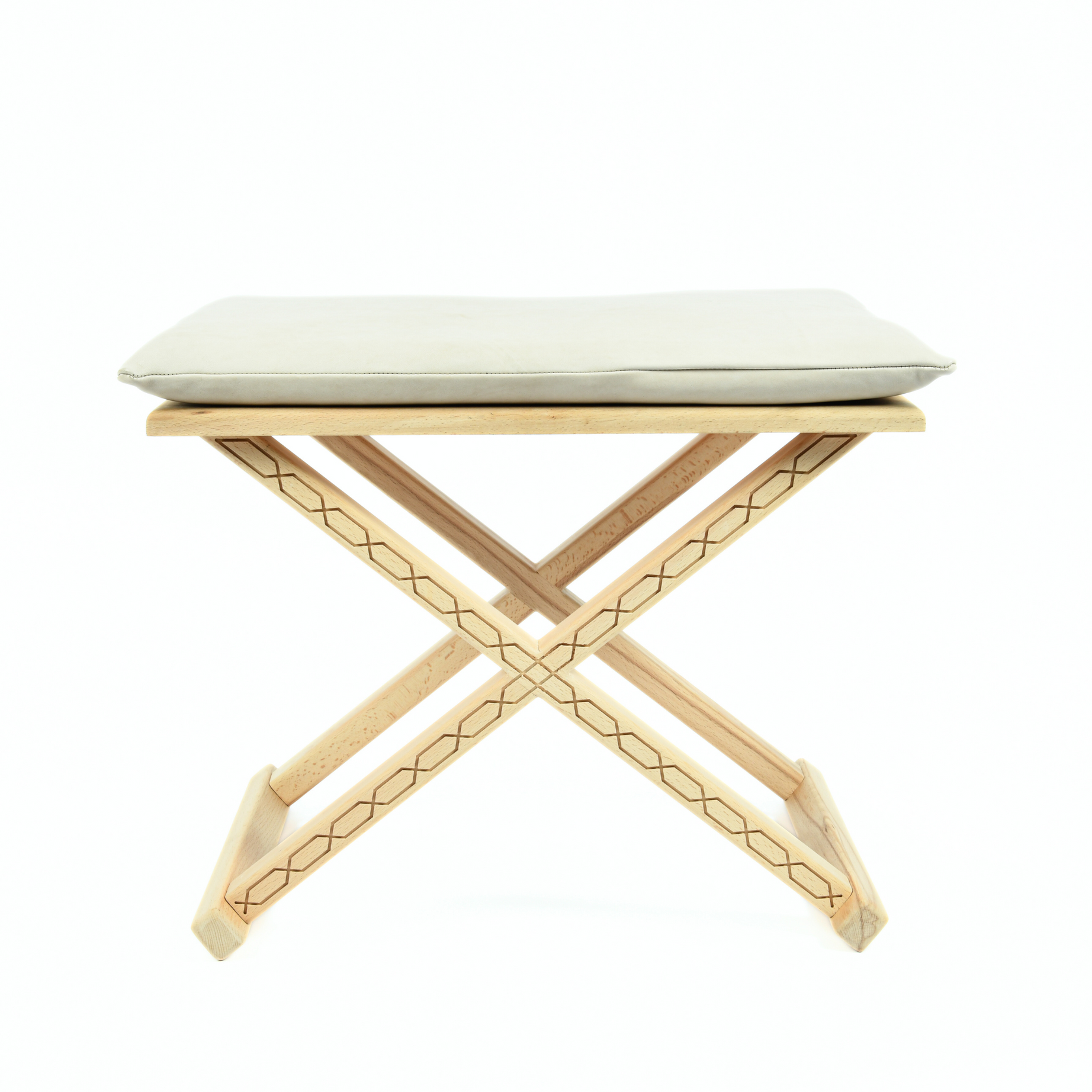Handcrafted Mid Century-Modern X Stool & Coffee Table The Versatile 2-in-1 Solution