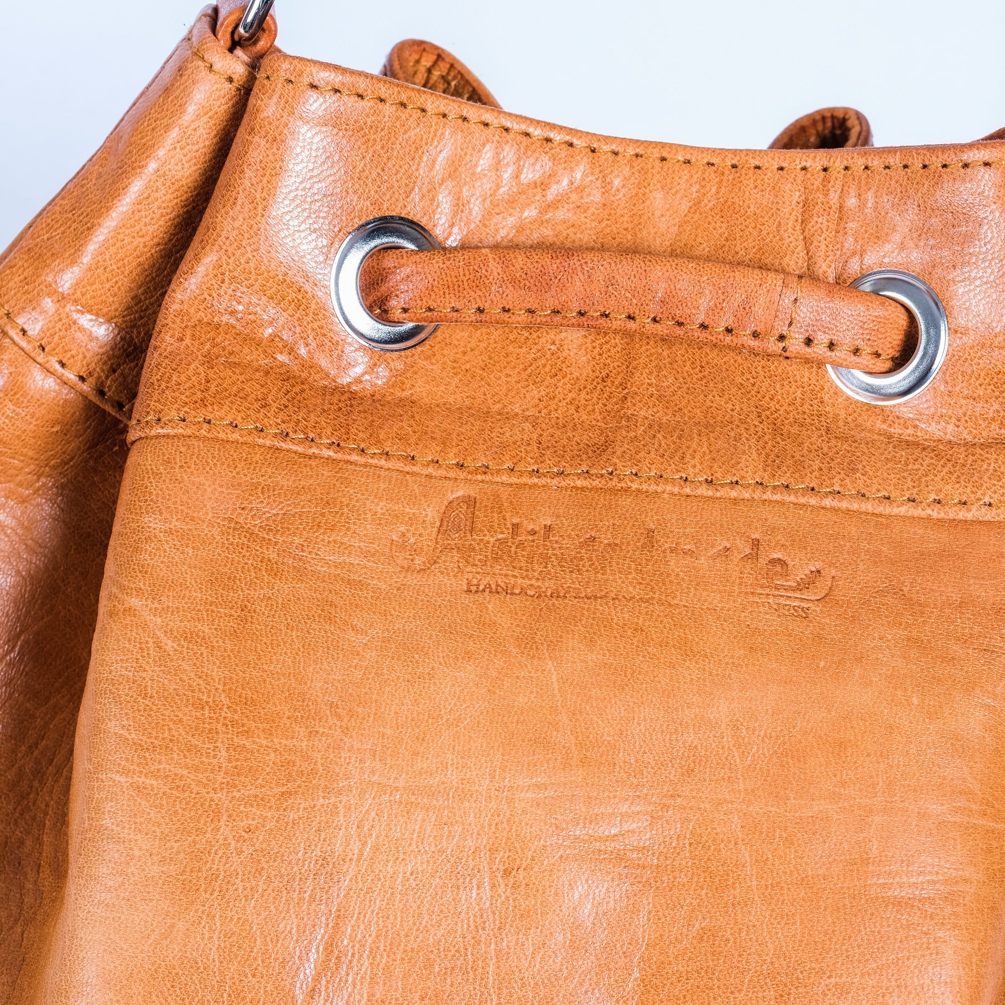 Vintage Tote Bag, Leather Fringed bohemian Shoulder Bag